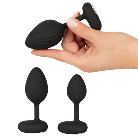 Anos RC Butt Plug Set w Vibration from Nice 'n' Naughty