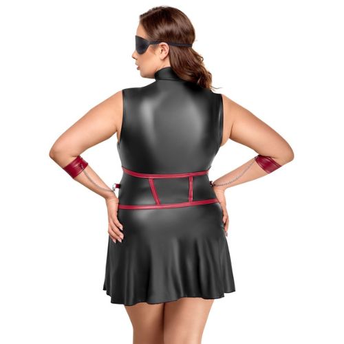 Cottelli Bondage Skater Dress Black from Nice 'n' Naughty