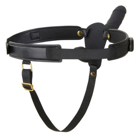 Hidden Desire Inferno Double Vibrating Strap On Black Silicone  from Nice 'n' Naughty