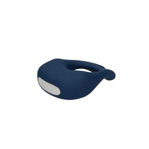 Loveline Pointed Vibrating Cock Ring Baltic Blue from Nice 'n' Naughty