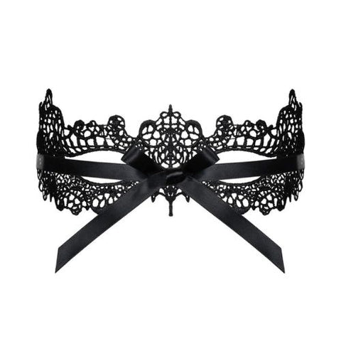 Obsessive Lace Seductress Mask Black from Nice 'n' Naughty