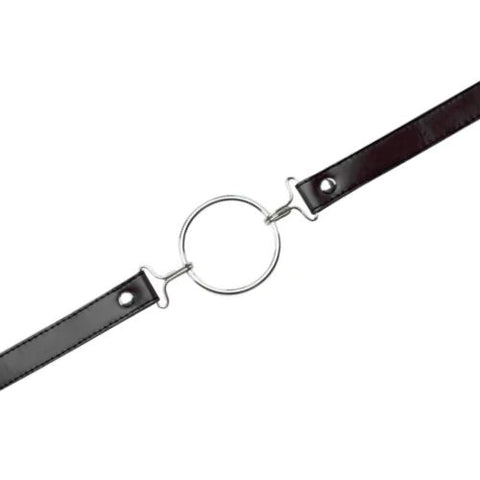 Ouch! XL Ring Gag Black from Nice 'n' Naughty