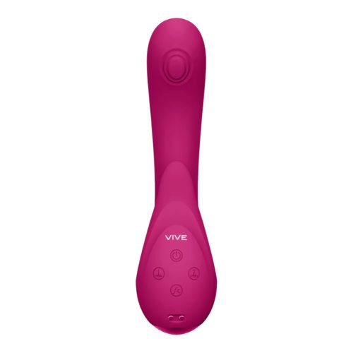 Vive Miki Pulse Wave & Flickering G-Spot Vibrator Pink from Nice 'n' Naughty
